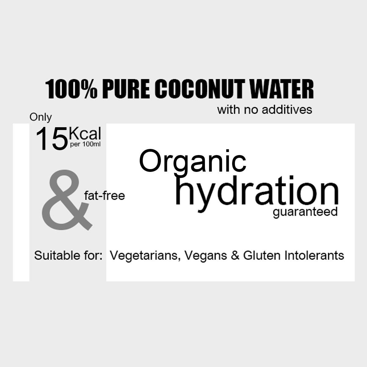 Organic Coconut Water 1 Litre x 12