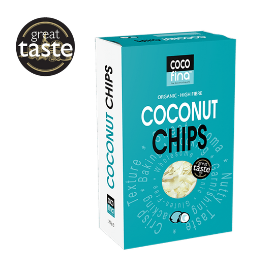 Organic Coconut Chips - 250g Box