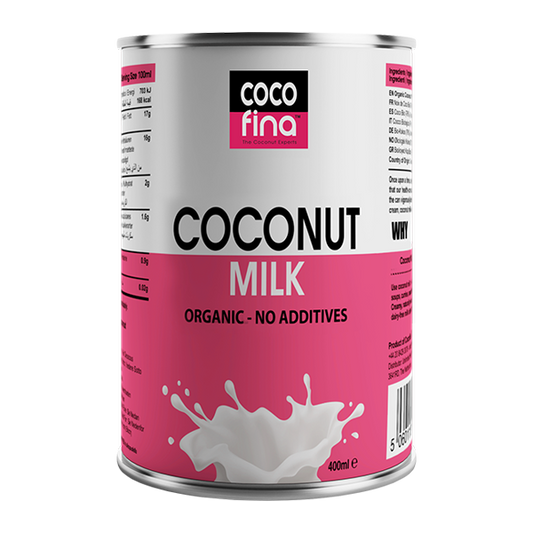 Organic Coconut Milk - Original - 400ml x 6